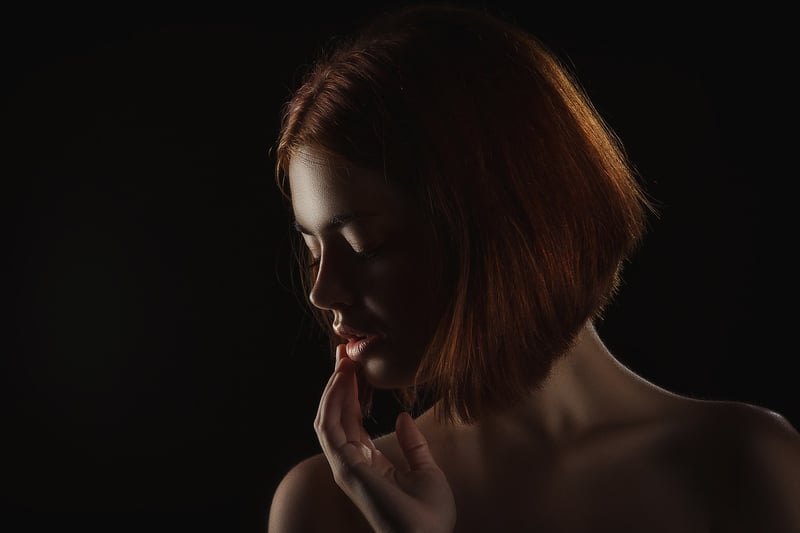 Woman meditating